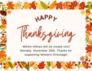 WHLPAP Offices Closed Thanksgiving Week